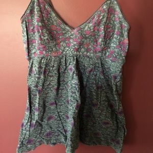 American eagle Flower tank top